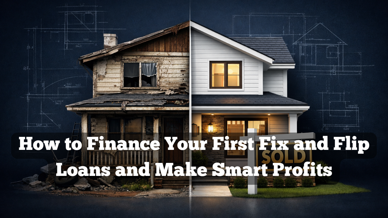 How to Finance Your First Fix and Flip Loans and Make Smart Profits